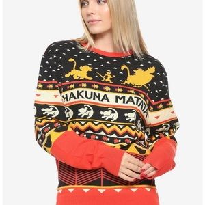 Disney The Lion King Hakuna Matata Holiday Sweater - BoxLunch Exclusive